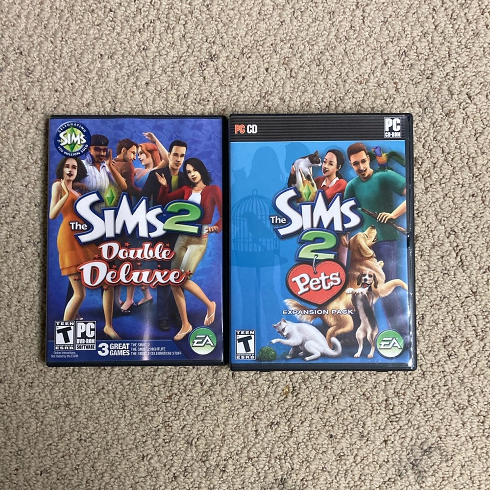 The Sims 2 Double Deluxe and Pets Expansion Pack - PC Game